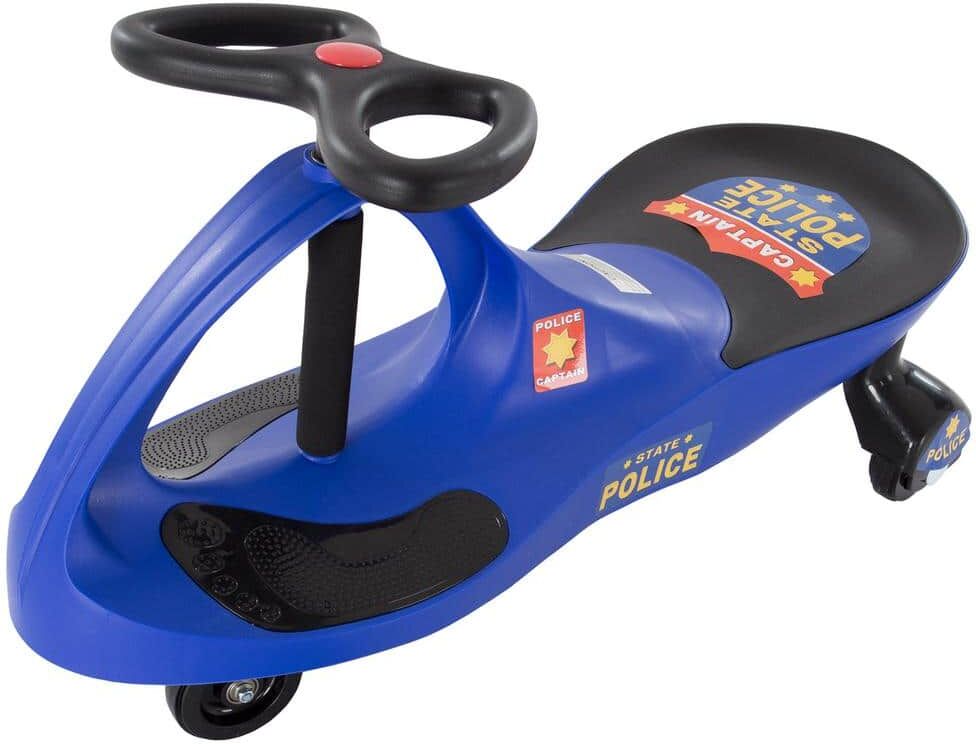 Lil Rider Police Wiggle Car Ride-On Toy - Blue