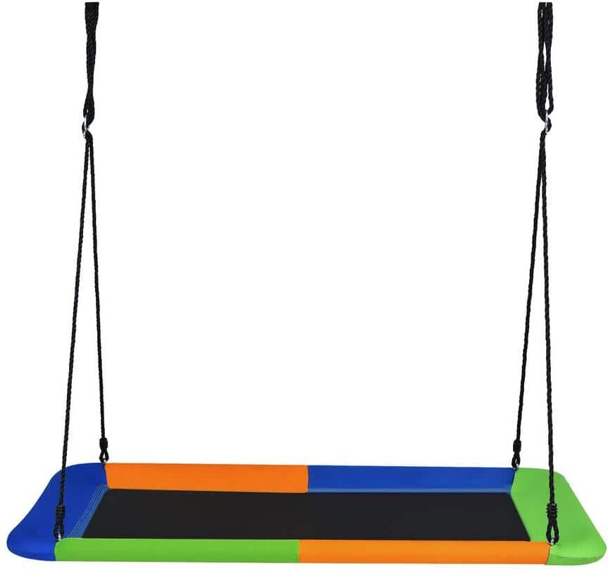 Costway 60 in. 700 lbs. Giant Platform Tree Swing