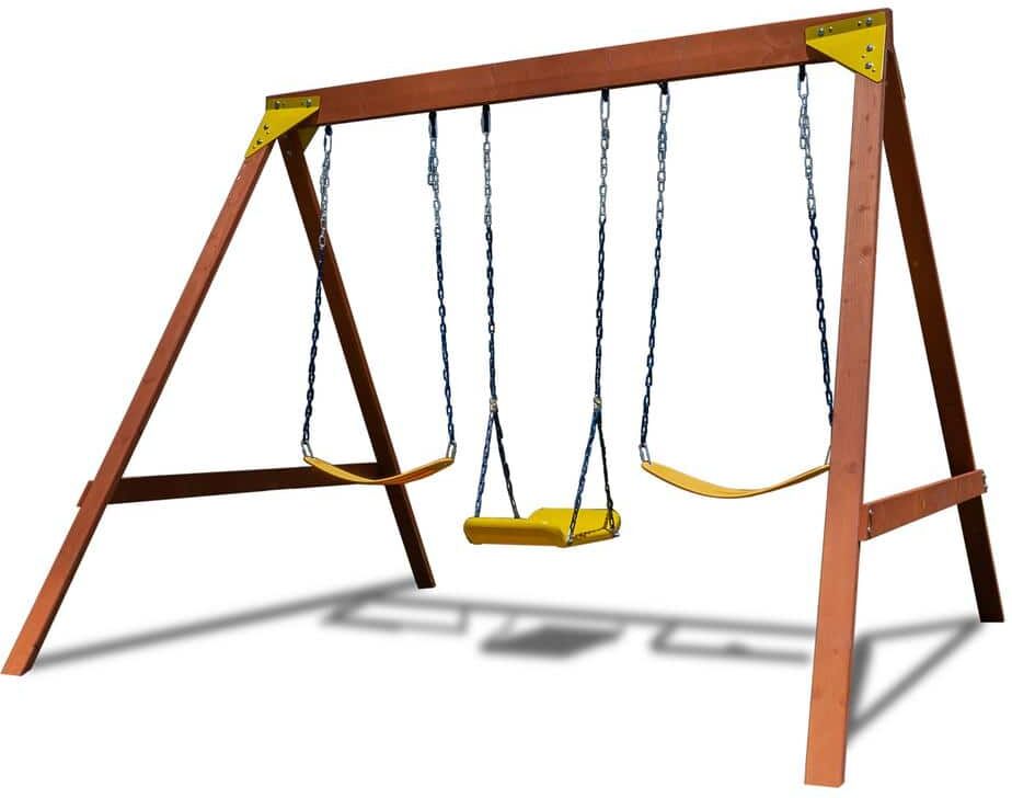 SPORTSPOWER Brighton Wooden Swing Set