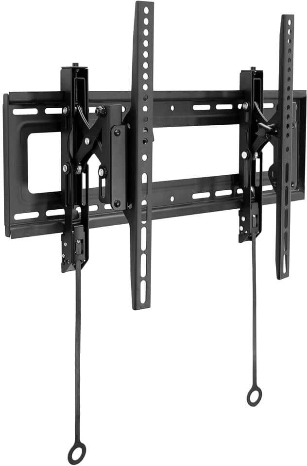 mount-it! Advanced Tilt TV Wall Mount, Tilting Extendable Mounting Bracket Fits 37 - 80 in. TVs, Above Fireplace Mounting Bracket