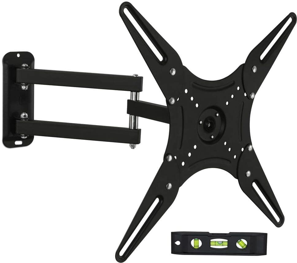 MOUNT-IT! Full Motion Swivel Bracket TV Wall Mount for 23 in. to 55 in. Screens