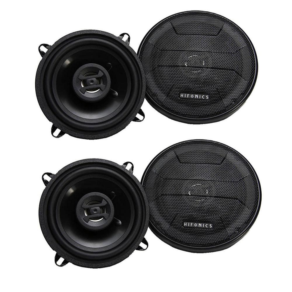 MAXXSONICS Hifonics Zeus 200-Watt 5.25 in. 2-Way 4 Ohm Car Audio Coaxial Speakers (2-Pack)