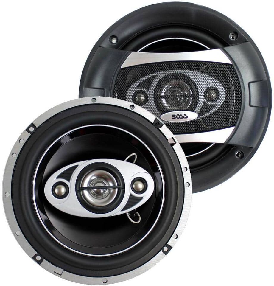 6.5 in. 4-Way 400-Watt Car Coaxial Speakers Stereo