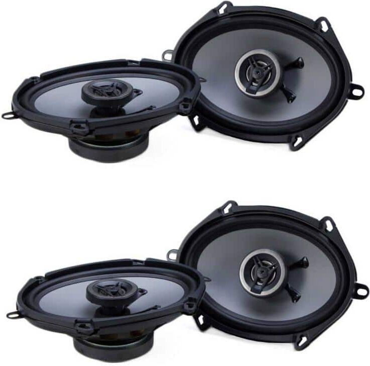 MAXXSONICS Full Range 2-Way Coaxial Car Audio 5 in. x 7 in. x 6 x 8 in. Speaker Pair (2-Pack)