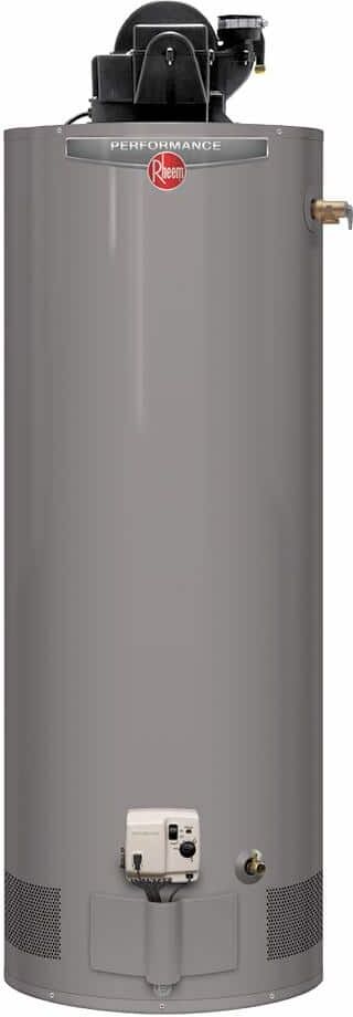 Rheem Performance 40 Gal. Short 6-Year Warranty 36,000 BTU Natural Gas Power Vent Tank Water Heater