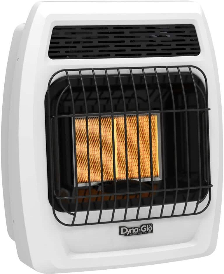 Dyna-Glo 12,000 BTU Vent Free Infrared Liquid Propane Thermostatic Wall Heater