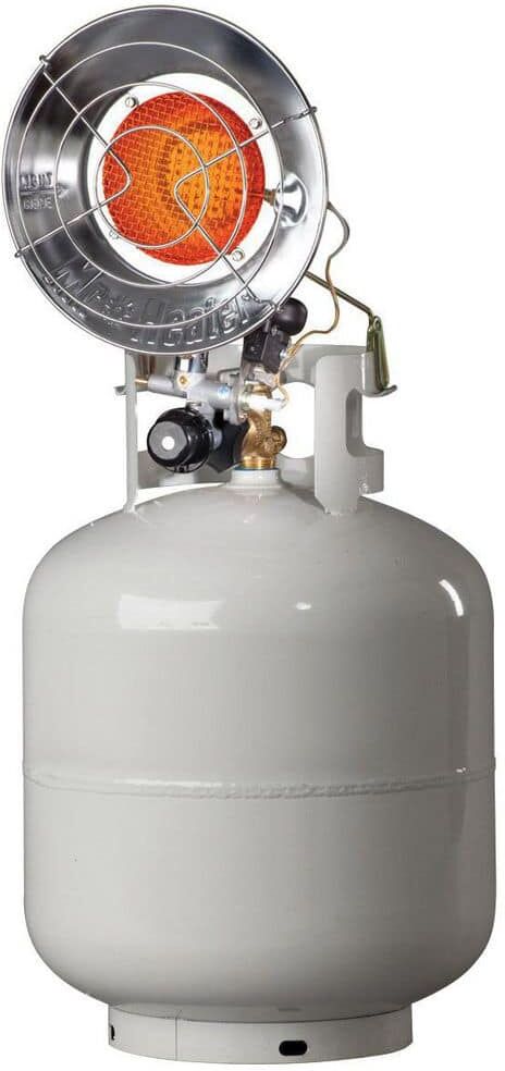 Mr. Heater Tank Top 15,000 BTU Radiant Propane Space Heater with Spark Ignition