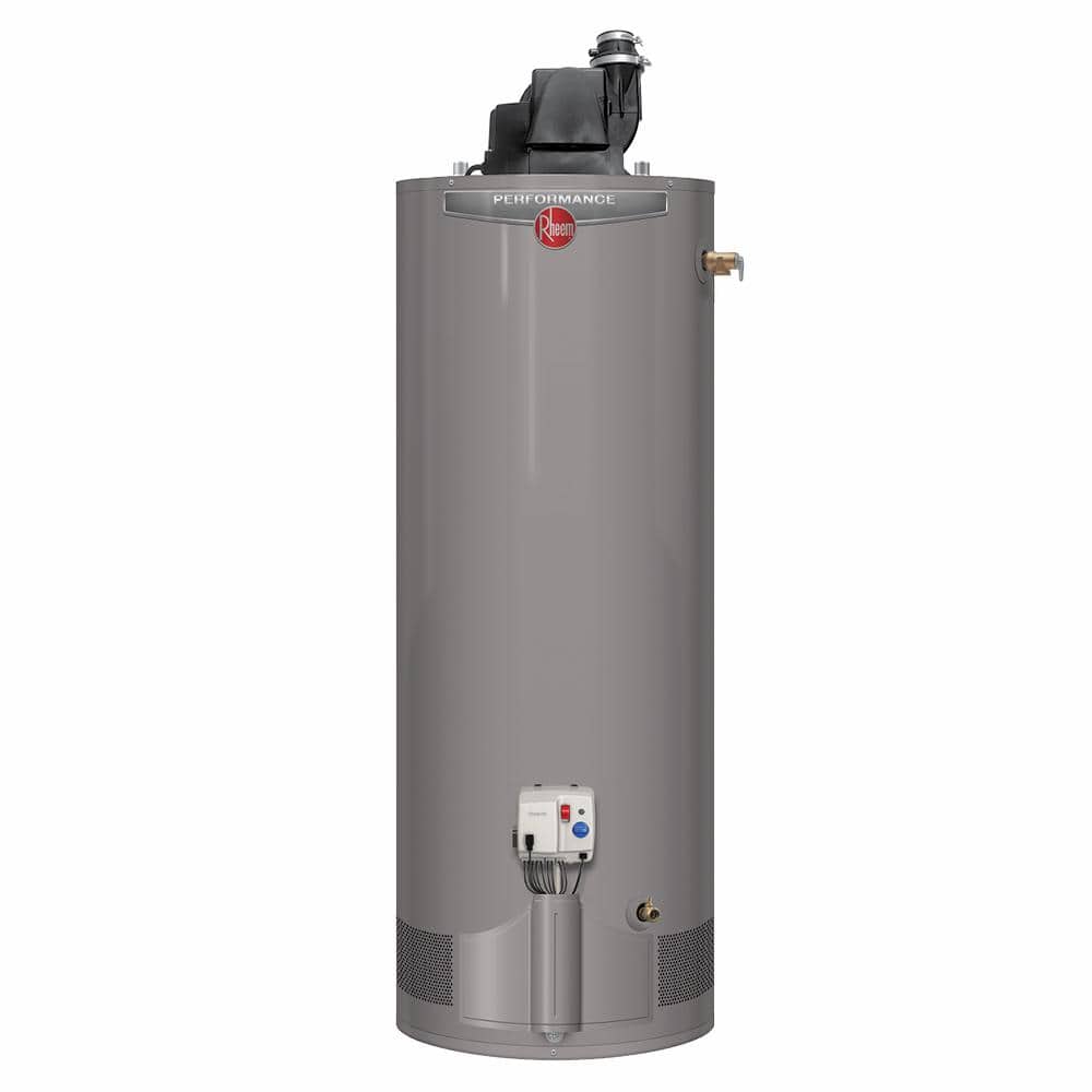 Rheem Performance 40 Gal. Tall 6 Year 36,000 BTU Ultra Low NOx (ULN) Natural Gas Power Vent Tank Water Heater