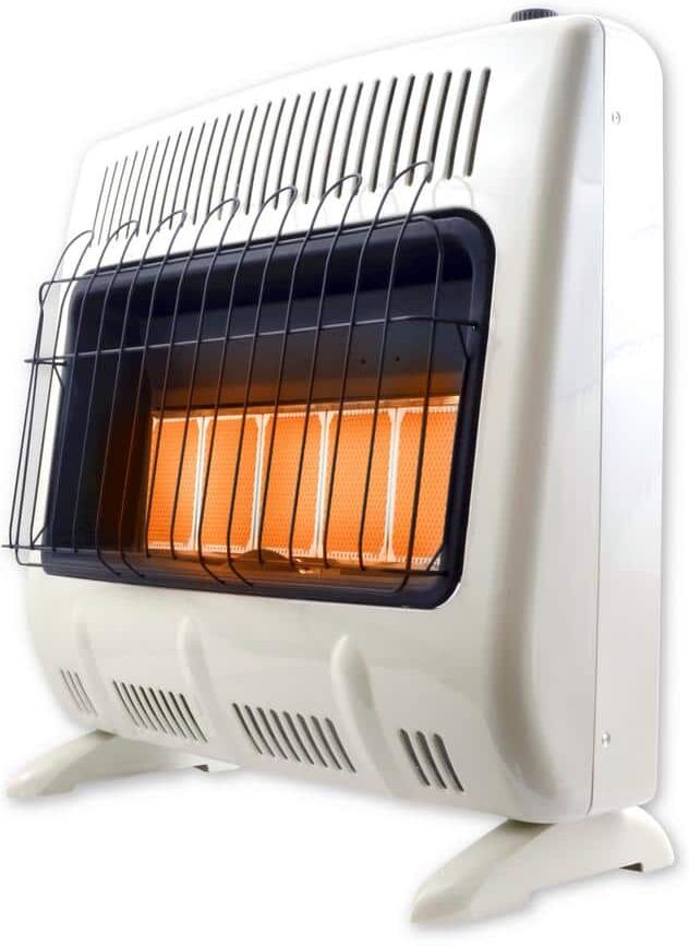 Mr. Heater 30,000 BTU Vent Free Radiant Natural Gas or Propane Dual Fuel Space Heater