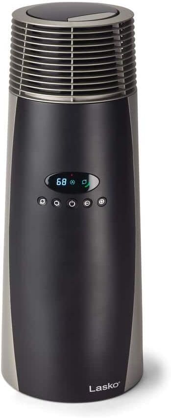 Lasko 1500-Watt 22 in. Electric Full-Circle Warmth Ceramic Oscillating Tower Space Heater with Digital Display and Remote