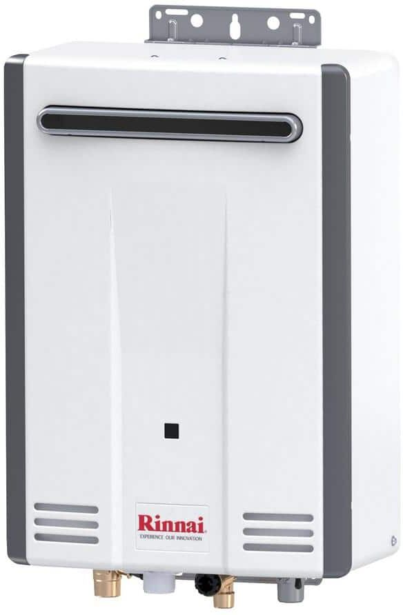 Rinnai Value Series Outdoor 5.6 GPM Residential 120,000 BTU Propane Gas Tankless Water Heater