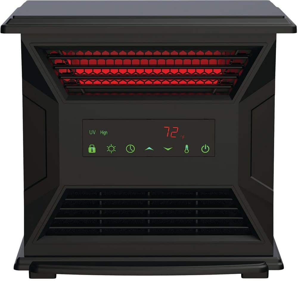 Lifesmart 1500-Watt 4-Element Low Profile Front Air Intake Infrared Heater