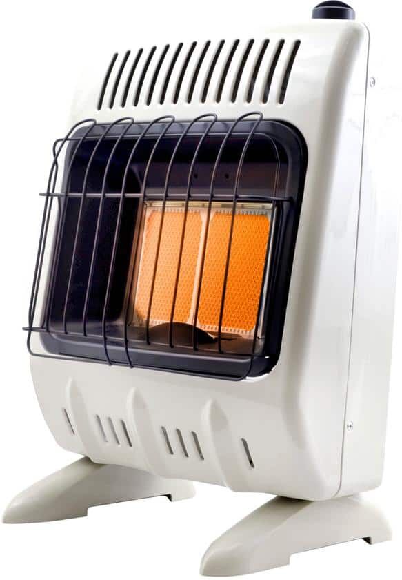 Mr. Heater 10,000 BTU Vent Free Radiant Natural Gas or Propane Dual Fuel Space Heater