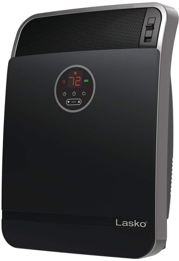 Lasko Safe Power+ 1500-Watt Electric Ceramic Space Heater with Digital Display And Remote Control