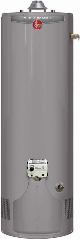 Rheem Performance 50 Gal. Tall 6 Year 38,000 BTU Ultra Low NOx (ULN) Natural Gas High Efficiency Tank Water Heater