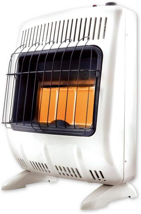 Mr. Heater 20,000 BTU Vent Free Radiant Natural Gas or Propane Dual Fuel Space Heater