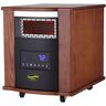 SUNHEAT 1500-Watt 4-Element Large Room Electric Portable Infrared Heater with UV Germicidal Air Purification and Remote Control