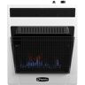 SignitePro Degrees Of Accuracy 20K BTU Vent-Free Natural Gas Blue Flame Space Heater with Fan