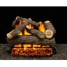 AMERICAN GAS LOG Cordoba 18 in. Vented Natural Gas Fireplace Logs, Complete Set with Manual Safety Pilot Kit