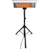 Heat Storm Tradesman 1,500-Watt Electric Outdoor Infrared Quartz Portable Space Heater with Tripod, Wall Mount and Remote