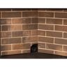 Pleasant Hearth Firebrick Panel Set for 42 in. Zero Clearance Ventless Dual Fuel Fireplace Insert