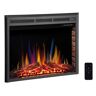Edendirect 39 in. Ventless Electric Fireplace Insert with Remote Control, Timer, Colorful Flame Option, 750-Watt/1500-Watt