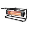 Heat Storm Tradesman 1,500-Watt Outdoor Electric Infrared Quartz Portable Space Heater with Roll Cage and Wall Mount
