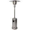 Wildaven 36000 BTU 87 in. Outdoor Space Heater Vertical LPG Propane Fuel Heater with Wheels, Silver