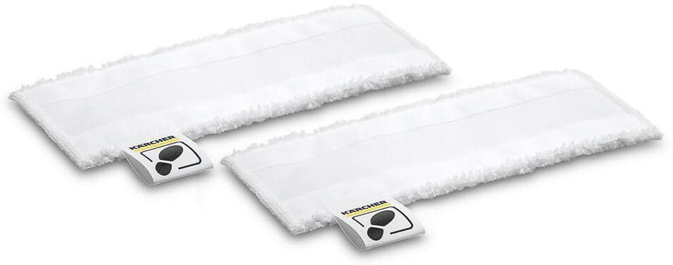 Karcher SC Steam Cleaner Microfiber Cloth Set for SC Floor Nozzle - 2 Pack