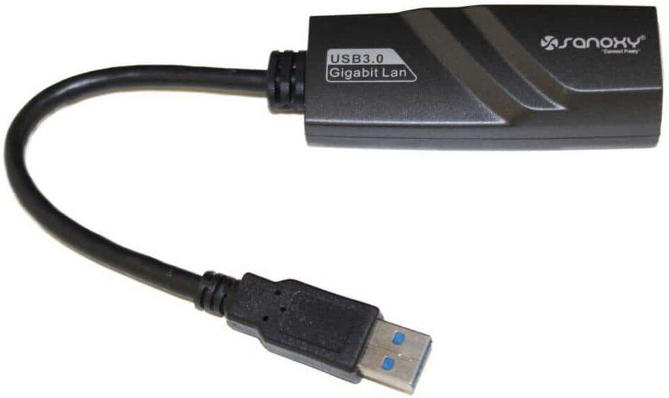 SANOXY USB 3.0 Gigabit Ethernet Adapter-NIC Network Adapter