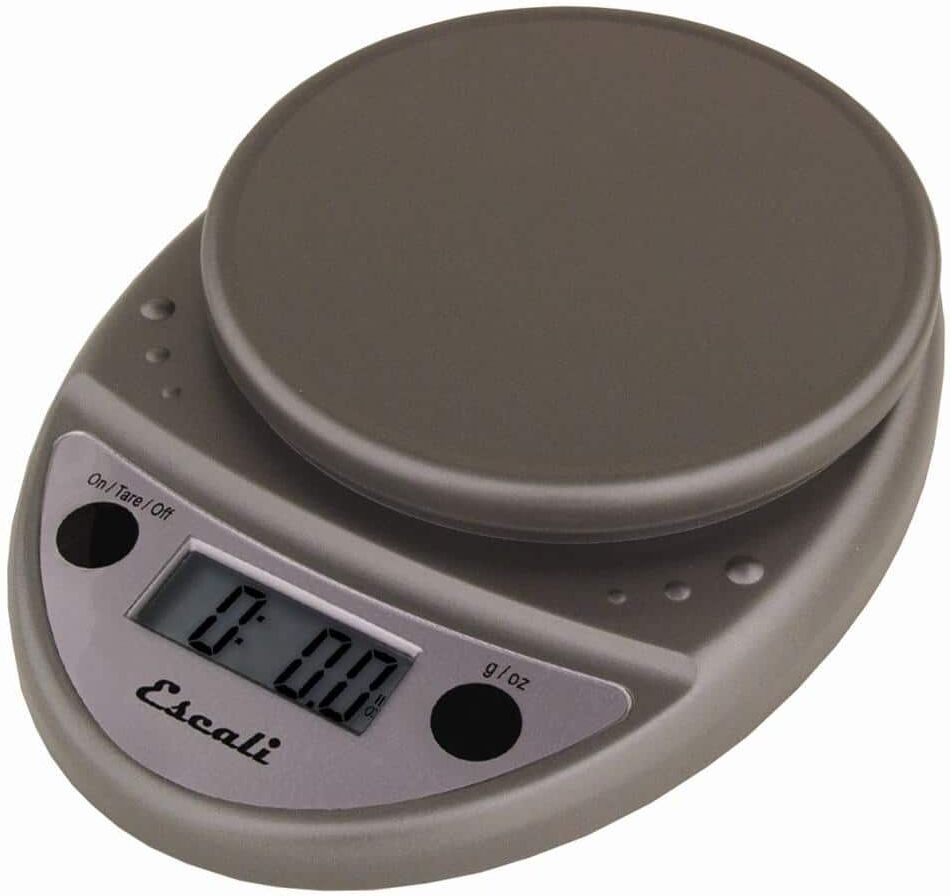 Escali Primo Gray Digital Food Scale