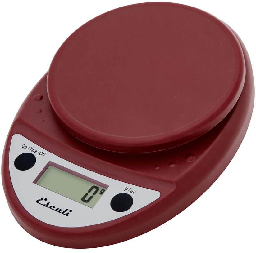 Escali Primo Red Digital Food Scale