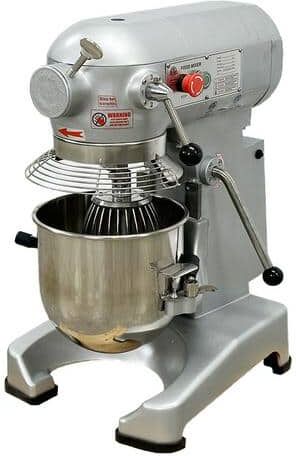 Elite Kitchen Supply 10.6 Qt. 3-Speed Stainless Bakery Dough Stand Mixer EM10-4 with 400-Watt