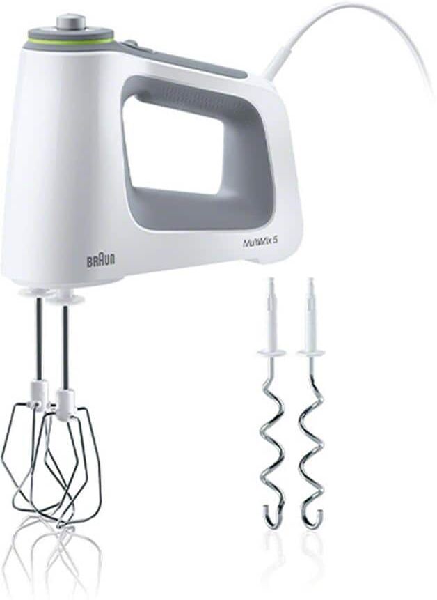 Best Dough Mixers: Top 10 Stand Mixers Reviewed 55 Braun HM5100WH MultiMix 9 Speed White Hand Mixer with Beater, Dough Hooks, Accessory Bag