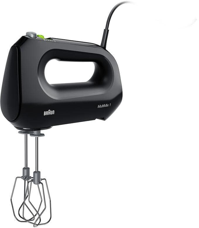 Best Dough Mixers: Top 10 Stand Mixers Reviewed 52 Braun MultiMix HM1010BK 5-Speed Black Hand Mixer with MultiWhisk Beater, Dough Hook, Accessories Storage Bag