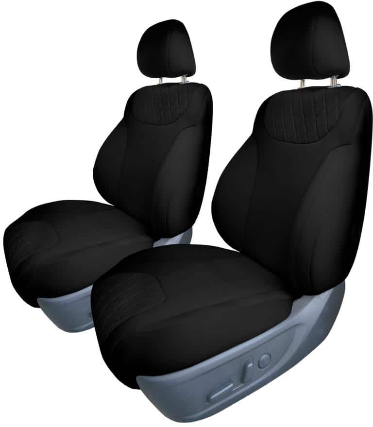 FH Group Neoprene Custom Fit Seat Covers for 2019 - 2023 Hyundai Santa Fe 26.5 in. x 17 in. x 1 in. Front Set