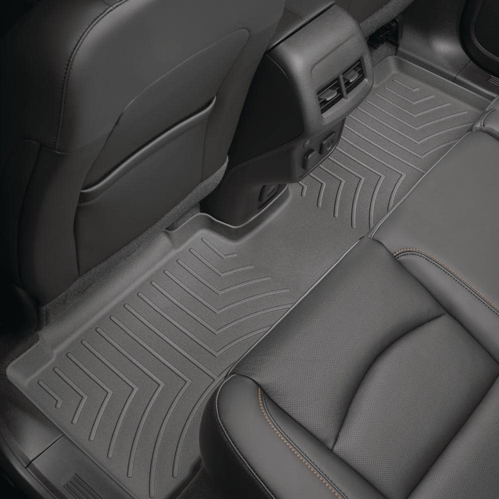 WeatherTech Black Rear FloorLiner/Mitsubishi/Outlander/2018 + PHEV Plug-In Hybrid