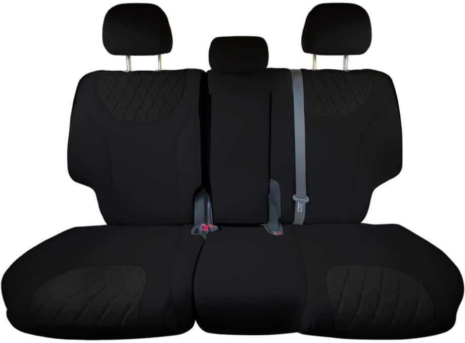 FH Group Neoprene Custom Fit Seat Covers for 2019 - 2023 Hyundai Santa Fe26.5 in. x 17 in. x 1 in. Rear Set