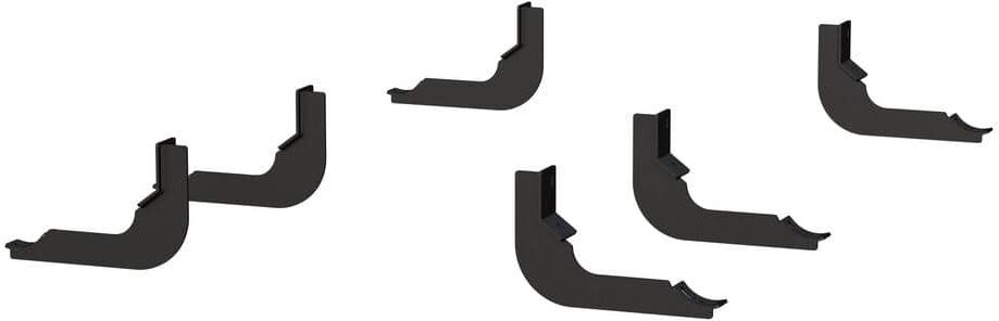 Aries 4-Inch Oval Black Steel Nerf Bars, Select Nissan Titan, XD