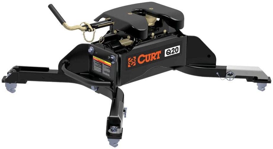 CURT Q20 5th Wheel Hitch with Ram Puck System Legs