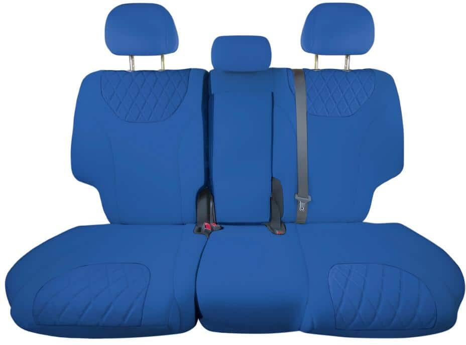 FH Group Neoprene Custom Fit Seat Covers for 2019 - 2023 Hyundai Santa Fe 26.5 in. x 17 in. x 1 in. Rear Set