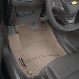 WeatherTech Tan Front FloorLiner/Audi/A4/S4/RS4/2002 - 2008 Fits Both Automatic and Manual