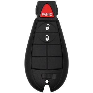 Car Keys Express Chrysler, Dodge, and Jeep Simple Key - 3 Button Fobik with Emergency Key Insert