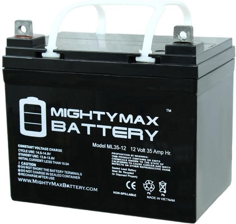 MIGHTY MAX BATTERY 12V 35AH SLA Battery for GOAL ZERO YETI 400 SOLAR GENERATOR