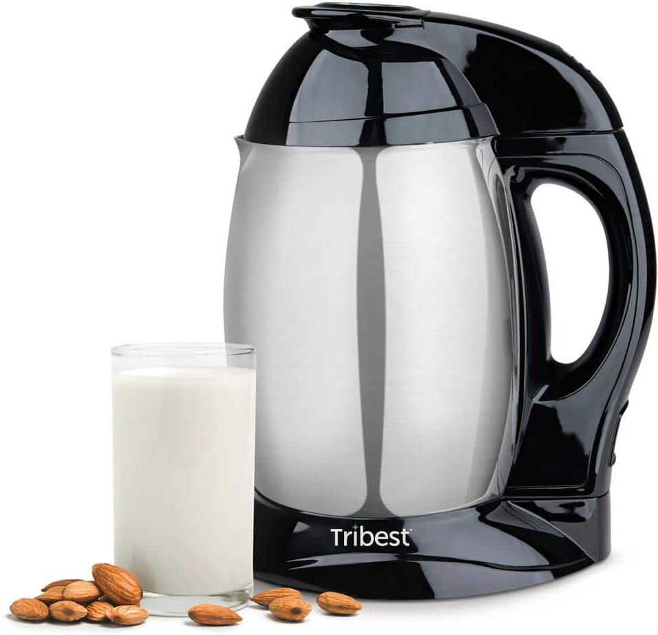 Tribest Soybella Black Stainless Steel Soy and Nutmilk Maker