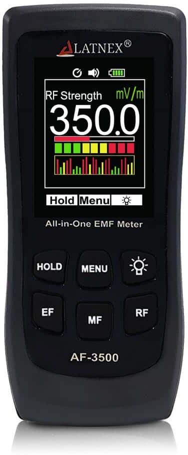 LATNEX All-in-One EMF Meter AF-3500