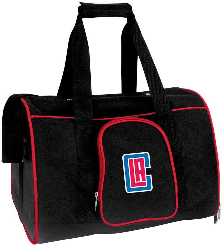 Denco NBA Los Angeles Clippers Pet Carrier Premium 16 in. Bag in Red