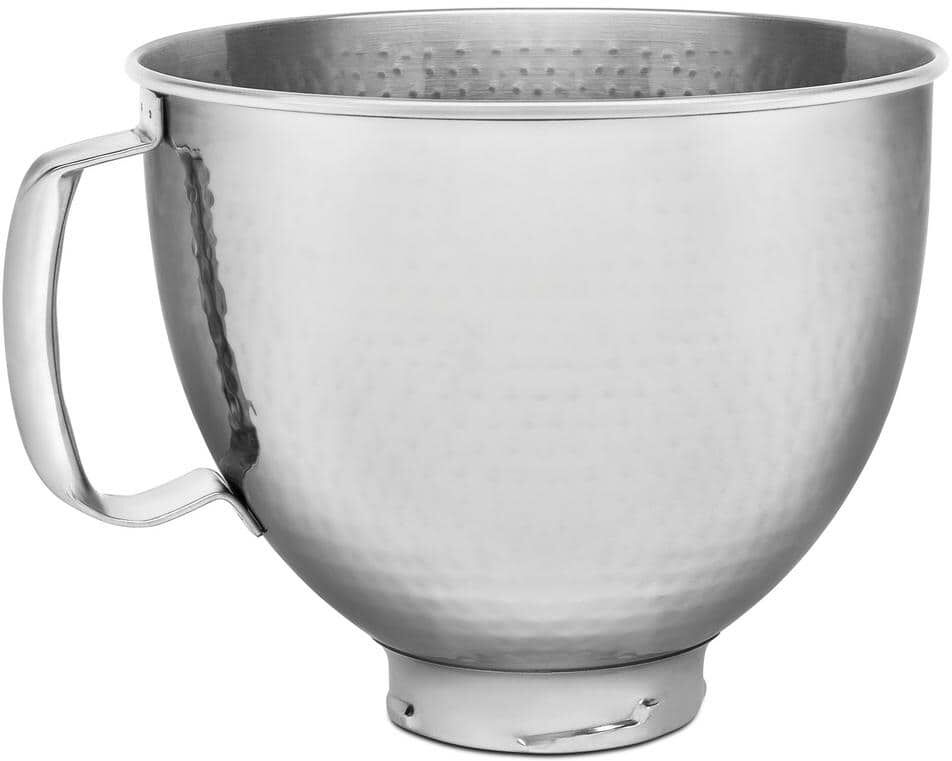 KitchenAid 5 Qt. Tilt Head Hammered Stainless Steel Bowl