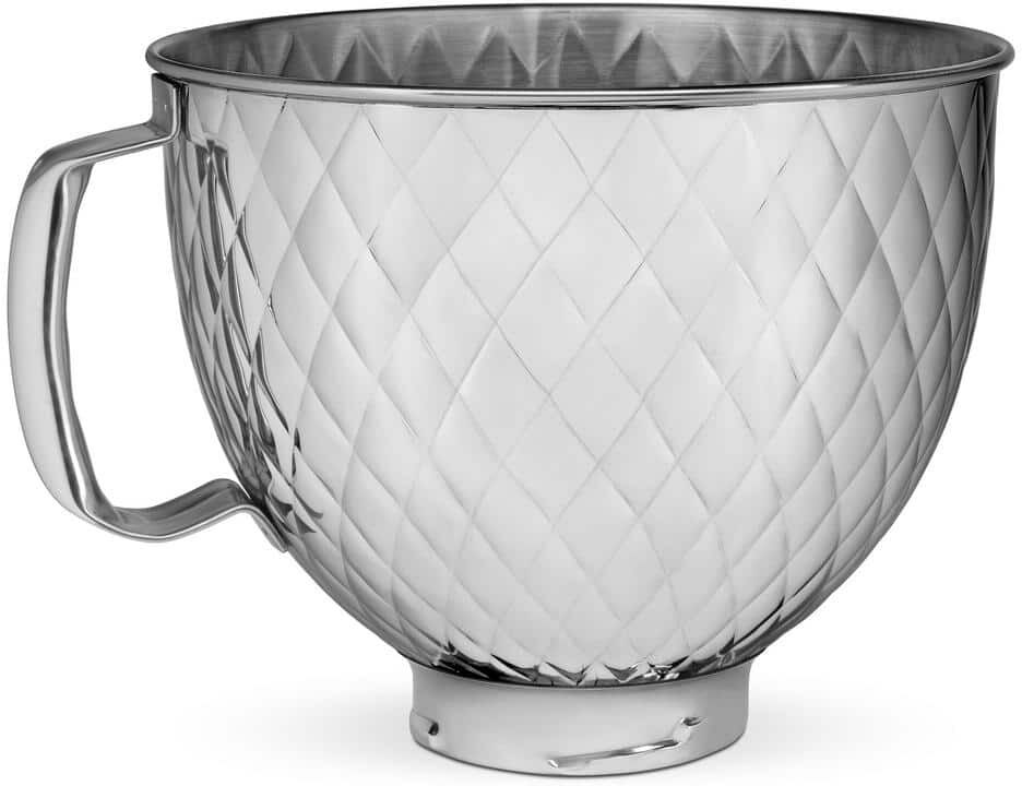 KitchenAid 5 Qt. Tilt Head Quilted Stainless Steel Bowl