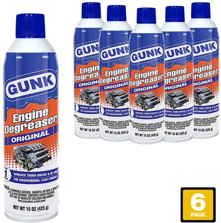 GUNK 15 oz. Original Engine Degreaser Pack of 6